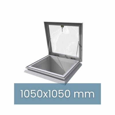 Lichtkuppel Flachdach – 1050 × 1050 mm