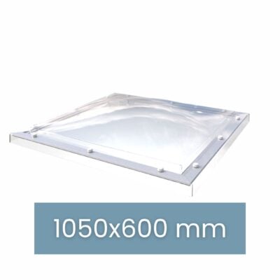 Lichtkuppel Flachdach – 1050 × 600 mm