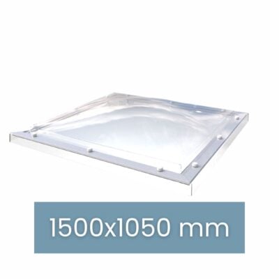 Lichtkuppel Flachdach – 1500 × 1050 mm