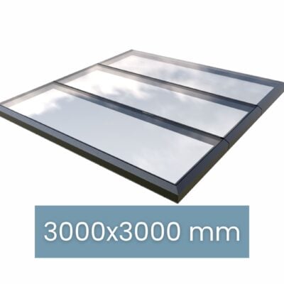 Modulares Oberlicht – gerahmt – 3000 × 3000 mm