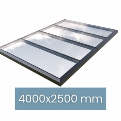 Modulares Oberlicht – gerahmt – 4000 × 2500 mm