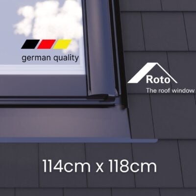 ROTO Dachfenster – 114 × 118 mm