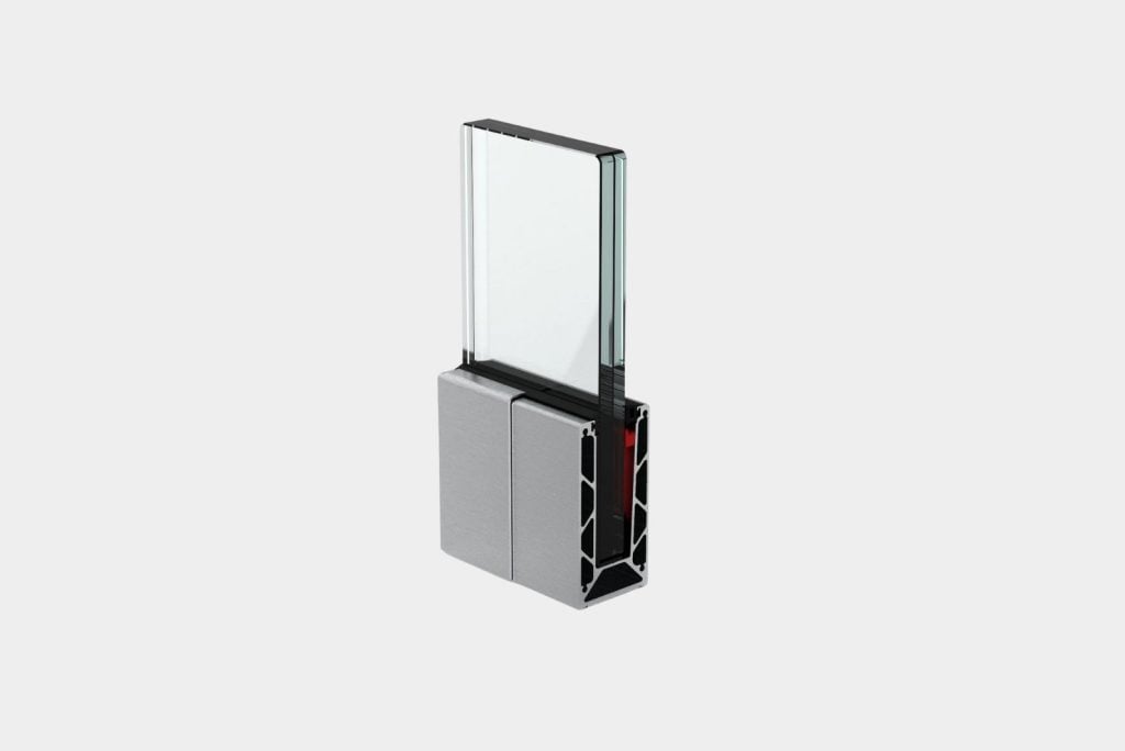 Glasgeländer System SV 55 UF – Profilset