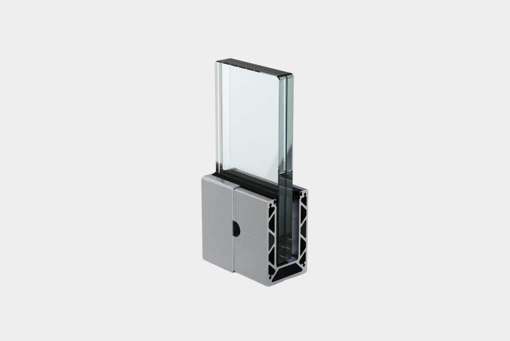 Glasgeländer System SV 75 UF – Profilset