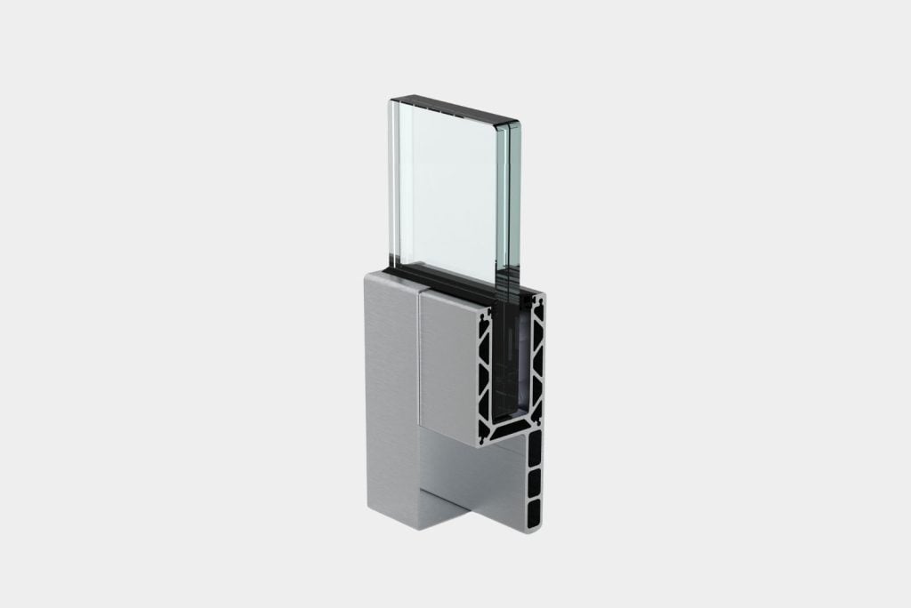 Glasgeländer System SV 75 YF – Profilset